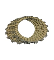 HONDA CBR 250 UYUMLU DEBRİYAJ BALATASI 5 Lİ 101-125 MM 18 TIRNAK