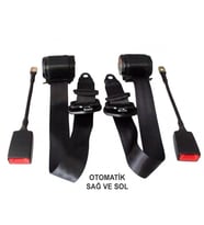 Emniyet Kemeri Otomatik 3 Nokta Kollu Ön Takım E-Belgeli