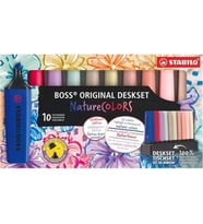 STABILO BOSS FOSFORLU KALEM PASTEL RENK 10'LU SET / 7010-3-5