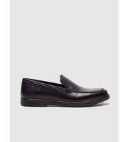Hakiki Deri Siyah Erkek Loafer