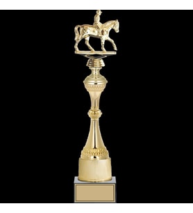 ODAK KUPA - Figürlü Kupalar - At / Binici Figürlü Kupalar FG-031 A - 44 cm