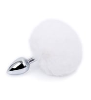 Pürüzsüz Dokuya Sahip  Kullanıma Uygun Beyaz Ponpon  Plug