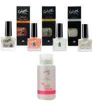 Kalyon Tırnak Setleştirici+Bakım Yağı+Et Temizleyici+Beyzalatıcı Cila+Pompalı Aseton 200Ml