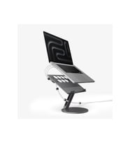 Ayarlanabilir Laptop Masa Standı, Kablo Düzenleyici, Space Gray