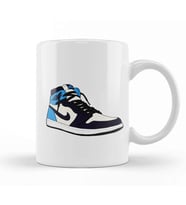 Air Jordan 1 High Obsidian Kupa Bardak Porselen