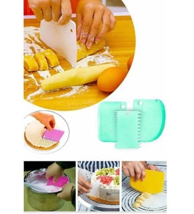 Nakres Hamur ve Krema Kazıyıcı 3'lü Pratik Pasta Krema Dağıtıcı Set