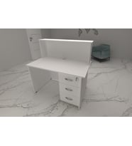 Vena Nil Banko Komodinli 120x70x120h (Beyaz)