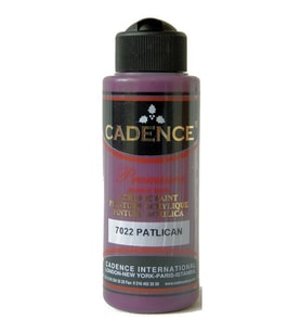 Cadence Premium Akrilik Boya 120 ml. 7022 Patlıcan 
