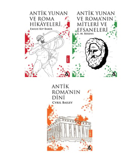 Antik Yunan ve Roma Seti (3 Kitap Takım)
