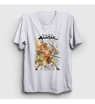Presmono Unisex Beyaz Promise Anime Avatar The Last Airbender T-Shirt 262498tt