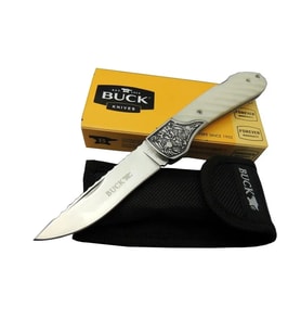 Buck Knives BK-014WY Kamp Çakı 20 cm - Kılıflı, Kutulu