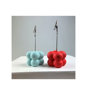 Bubble Not Tutucu 2'li Set ( Nane - Kırmızı )
