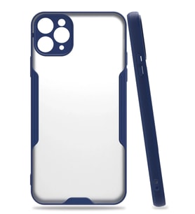 Newface Apple iPhone 11 Pro Kılıf Platin Silikon - Lacivert