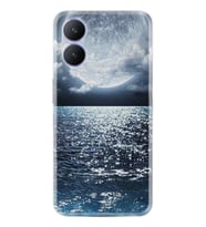 Vivo Y17s Kılıf Resimli Desenli Baskılı Silikon Great Moon 1301