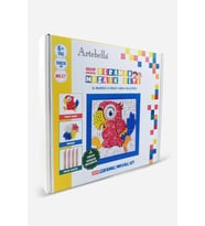 27  Çocuk Ahşap Çerçeveli Seramik Mozaik Set 20x20 cm