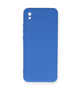 Xiaomi Redmi 9a Kılıf Nano İçi Kadife Silikon - Mavi