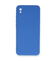 Xiaomi Redmi 9a Kılıf Nano İçi Kadife Silikon - Mavi