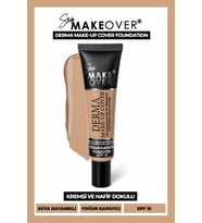 Studio MakeOver Derma Make-Up Cover Foundation Yoğun Kapatıcı Fondöten 03 40 ML