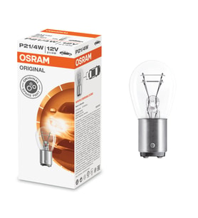 Osram Ampul 12V 1016 Stop 21/4W Yakın Tırnak Çift Duy 10 ADET