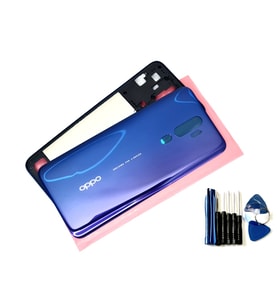 Tkgz Oppo A5 2020 Kasa Arka Pil Batarya + TAMİR SETİ - MAVİ