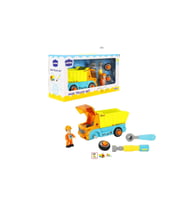Minibo Sök Tak Mini Kamyon Seti Figürlü Sesli Işıklı 3+