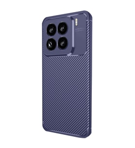 Xiaomi Mi 15 Pro Kılıf Auto Focus Karbon Kapak - Lacivert
