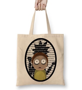 Rick And Morty 03 Bez Çanta Uzun Saplı