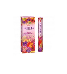 hem milflores 2 paket toplam 40 çubuk tütsü