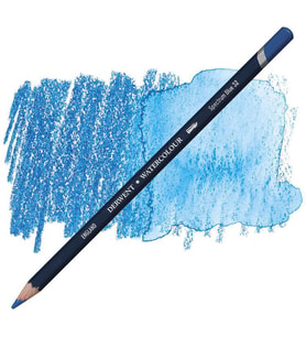 Derwent Watercolour Pencil Suluboya Kalemi 32 Spectrum Blue 