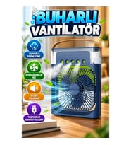 Turbo Fan Teknolojili Sessiz Çalışan Ayarlanabilir Hızlı Kompakt Soğutma Fanı