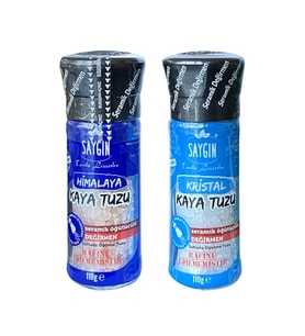 Saygın Himalaya ve Kaya Tuzu 110 gr Ogutuculu 2 li Set