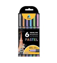 ADEL Prime Fineliner 6’lı Pastel 2201000101000
