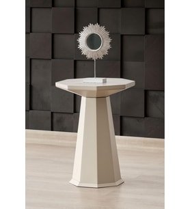 BOHEM MANTAR ZİGON SEHPA ELEGANCE BEJ SOHO SUNTA