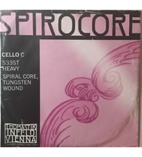 Thomastik S32ST Spirocore Wolfram G (Sol) Strong Tek Çello Teli Wolfram Sarım, Güçlü Odaklı Ses, Profesyonel Performans Serisi