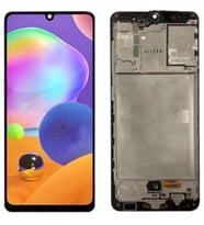 Samsung Galaxy A31 Lcd Ekran Dokunmatik Çıtalı