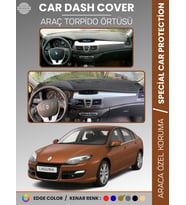 RENAULT LAGUNA 3 (2008-2015) Torpido Örtüsü Ön Göğüs Koruma Torpido Koruma Araca Özel Tam Uyum