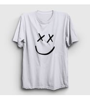 Presmono Unisex Beyaz Logo Louis Tomlinson T-Shirt 459332tt (Beyaz)