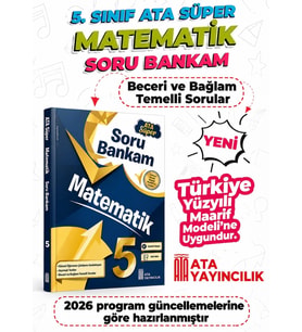5. Sınıf Matematik Ata Süper Soru Bankam Yeni