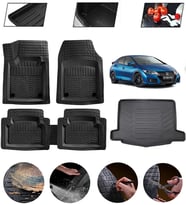 Honda Civic Hatchback 2012-2016 Uyumlu Paspas Araca Özel Bagaj Havuzu MBS Siyah