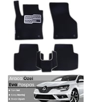 Renault Megane 4 Sedan (2016-2025) Uyumlu EVA Paspas Tam Set–Araca Özel Tasarım,Kolay Montaj
