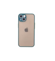 Iphone 14 Kılıf Montreal Silikon Kapak - Yeşil