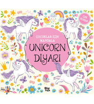 Çocuklar İçin Mandala - Unicorn Diyarı