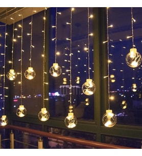 Küre Toplu Perde Led Işık MH-213 Dekoratif Hediyelik