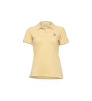 Anemoss Yengeç Kadın Polo Yaka T-Shirt (Sarı)
