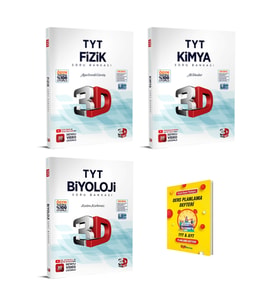 TYT Fizik Kimya ve Biyoloji Soru Bankası