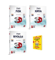 TYT Fizik Kimya ve Biyoloji Soru Bankası