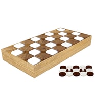 Gifthome Klasik 3D Wood Tavla Takımı