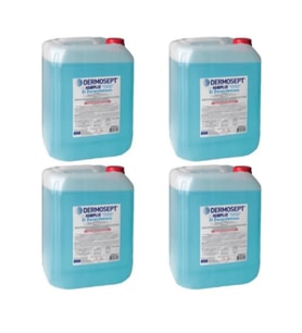 Dermosept El Dezenfektanı 5000 ml (Biyosidal Ruhsatlı) 4'lü