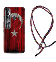 Tecno Spark 6 6 Go 8C 8 Pro 7 7 Pro Kılıf Boyun Asklı Rasta Silikon Şanlı Türk Bayrağı 2 1317
