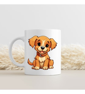 Köpek Model Bardak - Köpekli Bardak